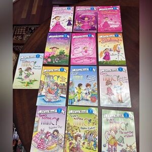 13 Fancy Nancy & Pinkalicious Level 1 Beginning Readers Learn to Read Books